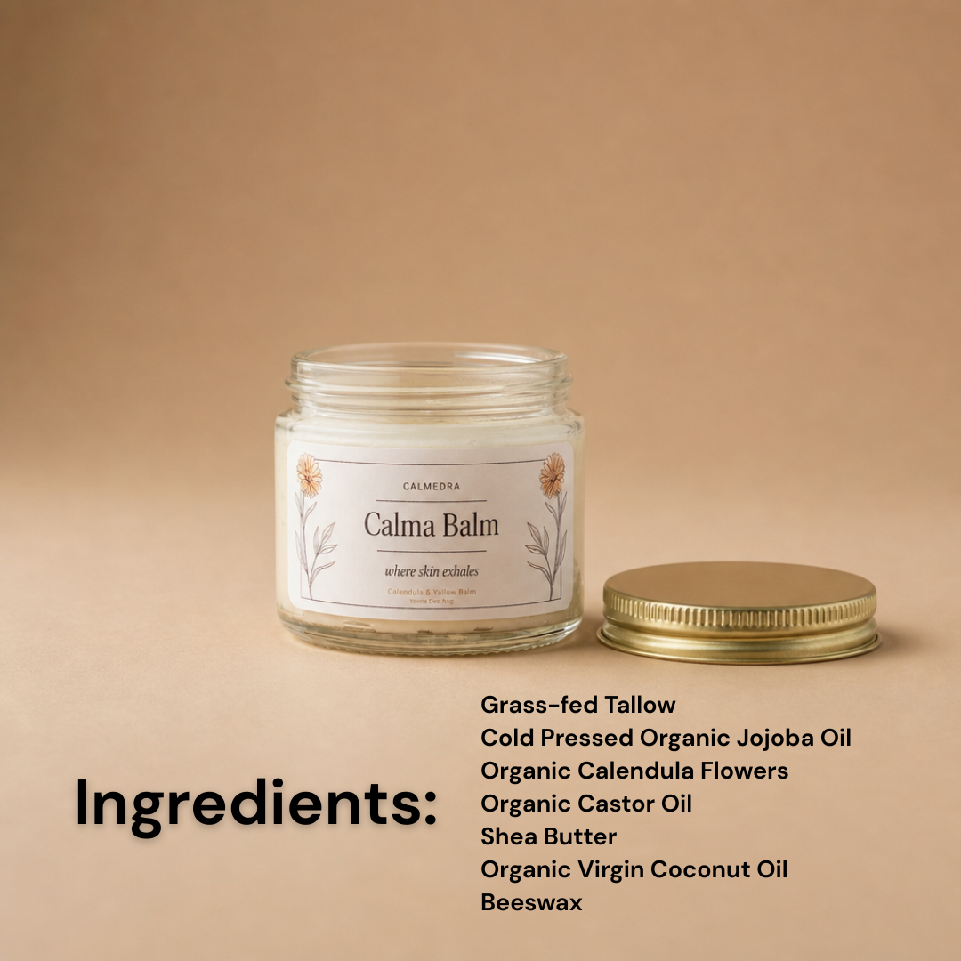 Calma Balm — Calendula & Tallow Balm for Sensitive Skin