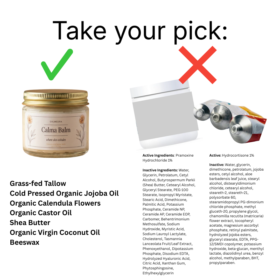Calma Balm — Calendula & Tallow Balm for Sensitive Skin